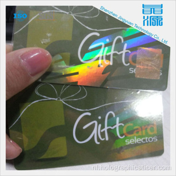 3D Custom Hologram Laminate Label